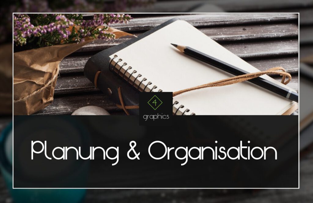 4graphics Shop - Planung & Organisation