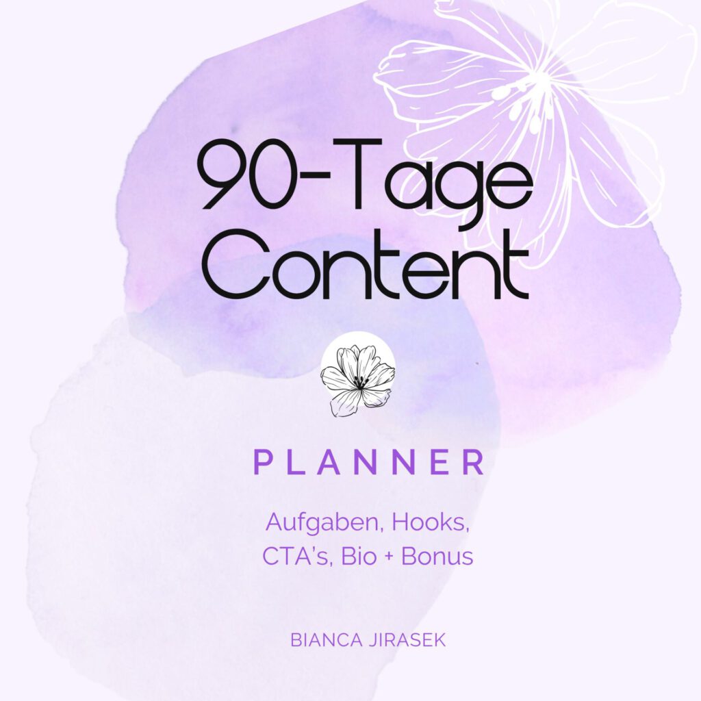 90 Tage Content Planner - PLR