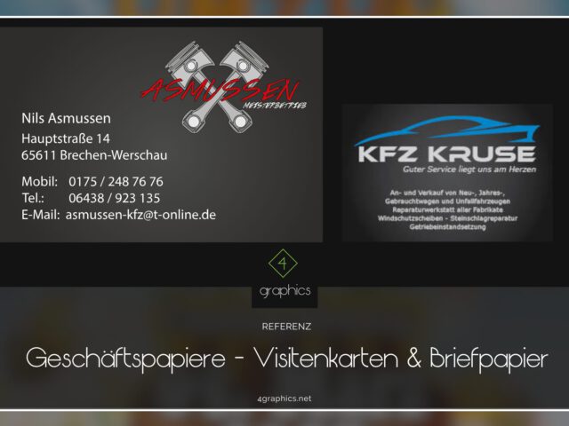 Geschäftspapiere – Dein Auftritt beginnt auf Papier