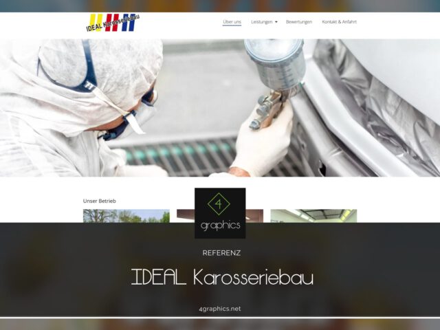 IDEAL Karosserie – Webauftritt für Perfektion im Karosseriebau