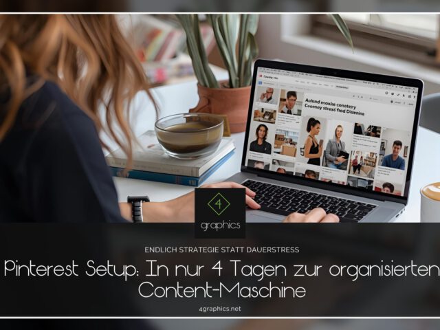 Pinterest Setup: In nur 4 Tagen zur organisierten Content-Maschine – endlich Strategie statt Dauerstress!