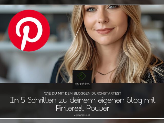In 5 Schritten zu deinem eigenen Blog mit Pinterest-Power